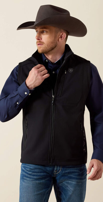 Logo 2.0 Patriot Softshell Vest Back